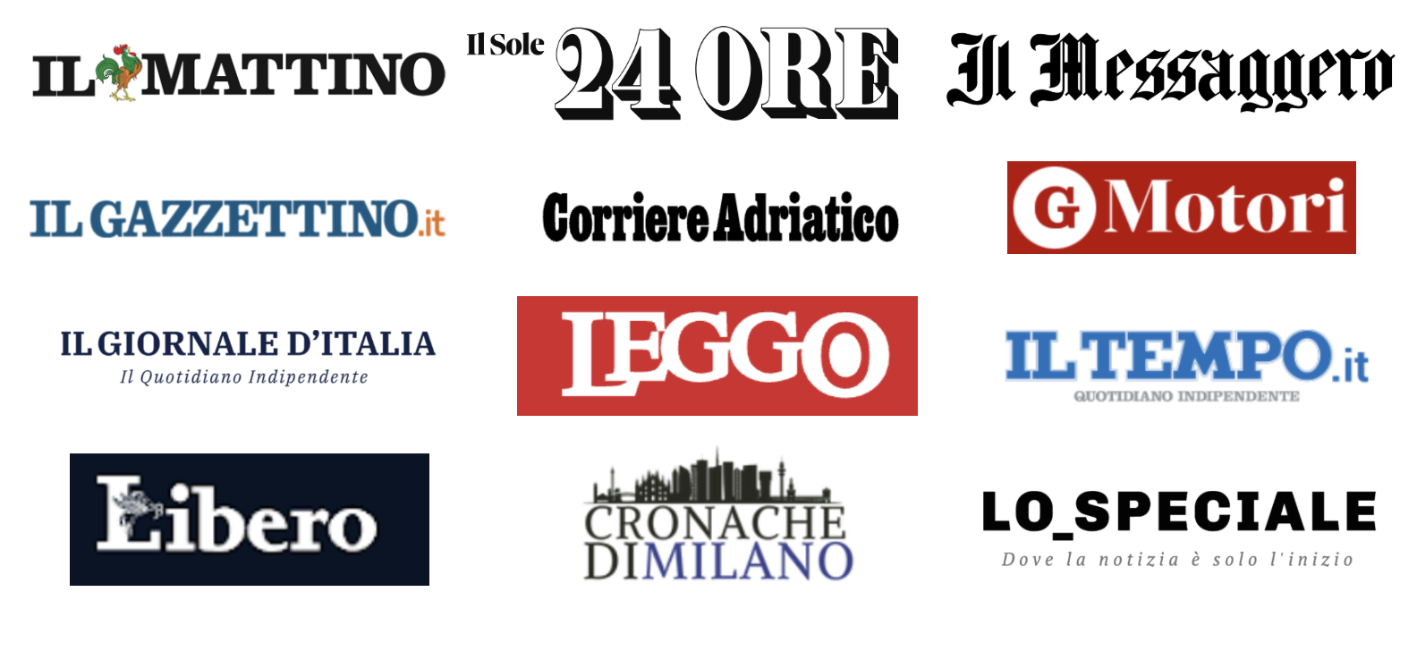 Testate Giornalistiche - Dicono di noi