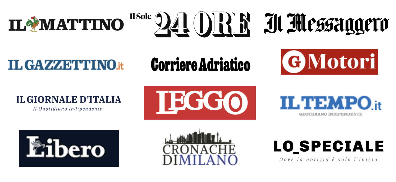 Testate Giornalistiche - Dicono di noi