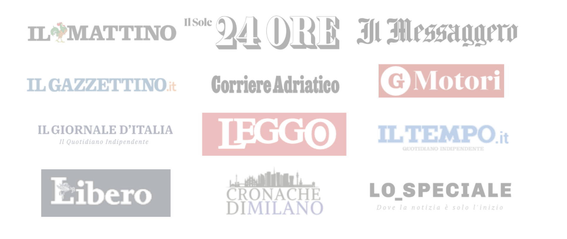 Testate Giornalistiche - Dicono di noi