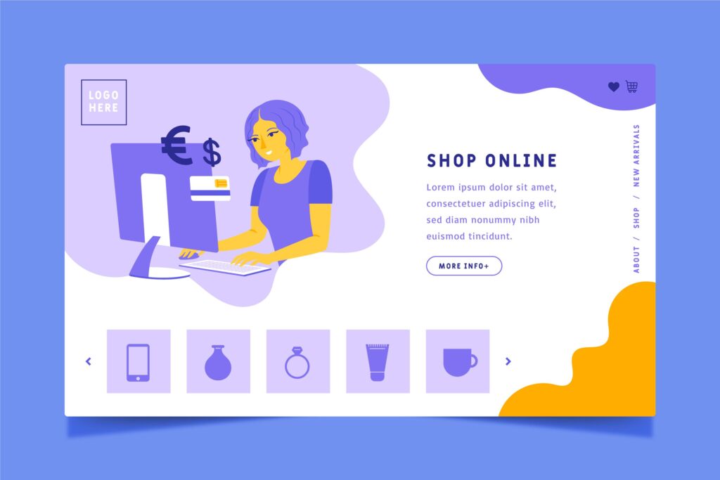 landing page efficace conversioni marketing pagina vendita lead generation